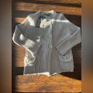 BCBGMaxAzria Cream Knit Cardigan